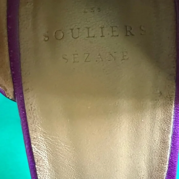 TEMP PRICE DROP!! Sèzane Magenta Babies: Block Heel Shoes - Picture 3 of 5